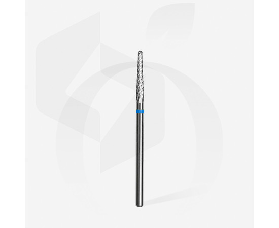 Зображення 2 Фреза твердосплавна STALEKS PRO конус синій, діаметр 2.3 мм / робоча частина 14 мм