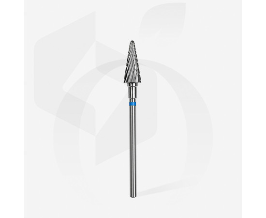 Зображення 2 Фреза твердосплавна STALEKS PRO конус синій, діаметр 6 мм / робоча частина 14 мм