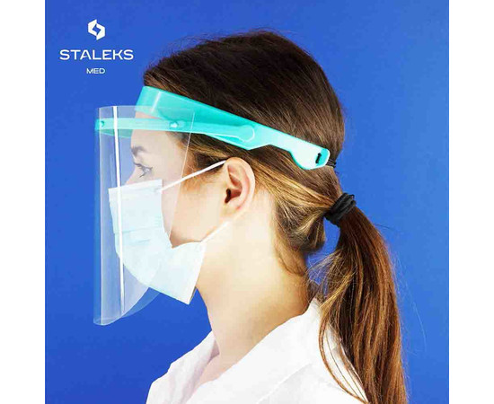 Зображення 3 Захисний щиток (екран) для обличчя Staleks Pro