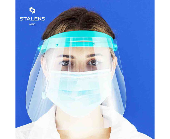 Зображення 2 Захисний щиток (екран) для обличчя Staleks Pro