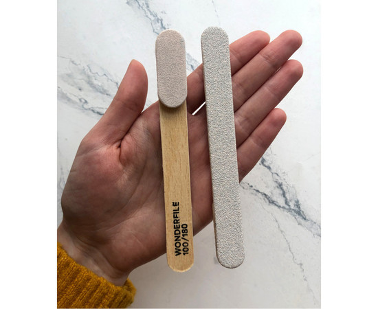 Зображення 4 Пилка-баф Wonderfile 100/180 грит, 25 шт (WFWBS100/180)