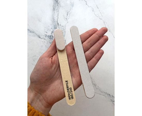 Зображення 4 Пилка-баф Wonderfile 180/240 грит, 25 шт (WFWBS180/240)