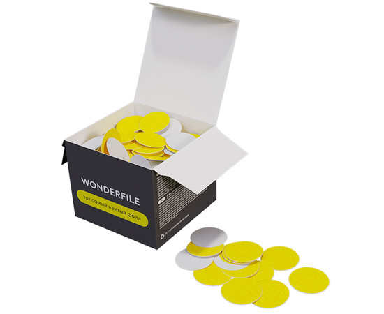 Зображення 3 Клейові файли диск Wonderfile 20 мм, 180 грит, 50 шт (WFPDG20/180)
