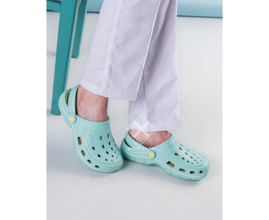 Зображення 2 Взуття медичне Coqui Jumper м'ятний-лайм р. 41, "БІЛИЙ ХАЛАТ" 396-473-864, Розмір: 41, Цвет: м'ятний