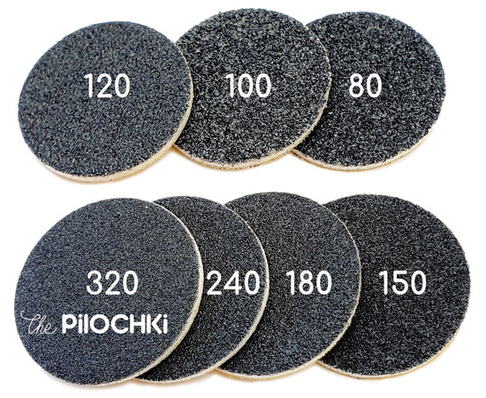 Зображення 5 Змінні файли для Смарт-диску ThePilochki (00072), 120 грит, без МП 21 мм 50 шт