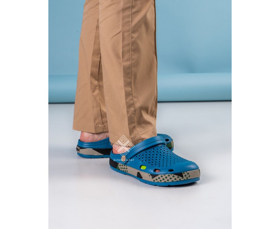 Зображення 2 Взуття медичне Coqui Lindo синій з абстракцією р. 39, "БІЛИЙ ХАЛАТ" 394-468-864, Розмір: 39, Цвет: синий