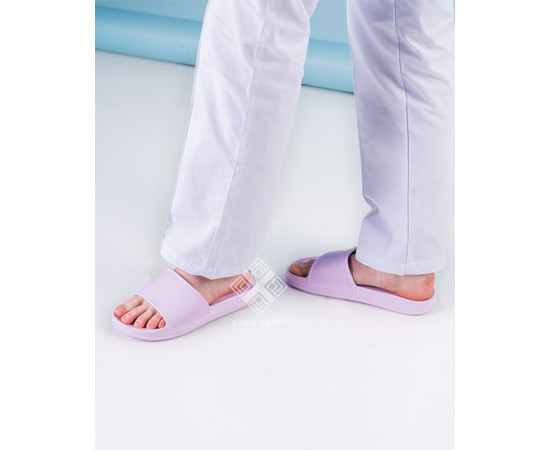 Изображение 2 Обувь медицинская шлепанцы Coqui Tora лавандовый р. 38, "БЕЛЫЙ ХАЛАТ" 398-353-867, Размер: 38, Цвет: лавандовый
