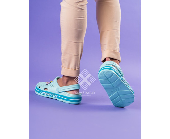 Изображение 3 Обувь медицинская Coqui Lindo мятный/бирюзовый (Summer Vibes) р. 42, "БЕЛЫЙ ХАЛАТ" 394-470-865, Размер: 42, Цвет: мятный-бирюзовый