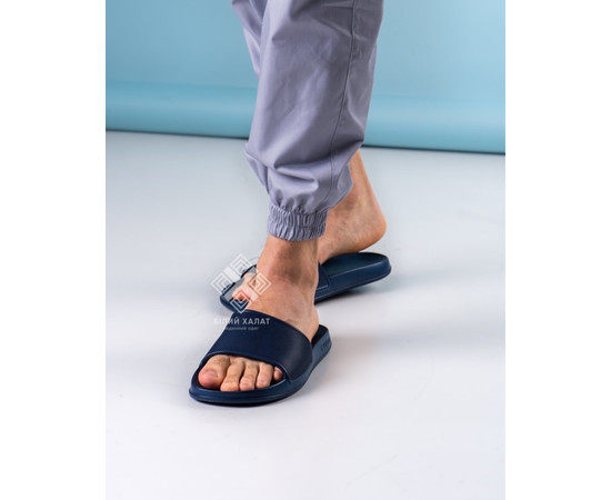 Зображення 3 Взуття медичне шльопанці Coqui Tora темно-синій р. 43, "БІЛИЙ ХАЛАТ" 398-406-867, Розмір: 43, Цвет: темно синій