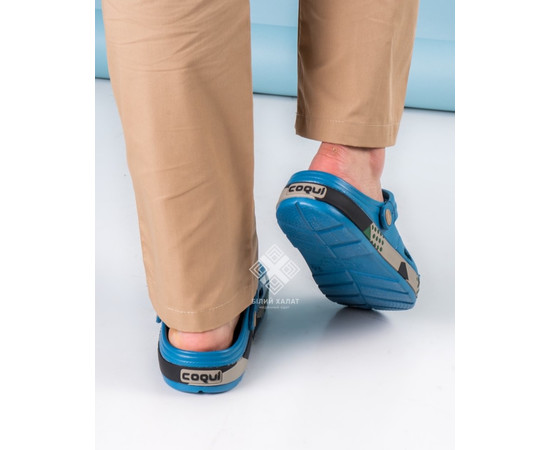 Зображення 4 Взуття медичне Coqui Lindo синій з абстракцією р. 40, "БІЛИЙ ХАЛАТ" 394-468-864, Розмір: 40, Цвет: синий