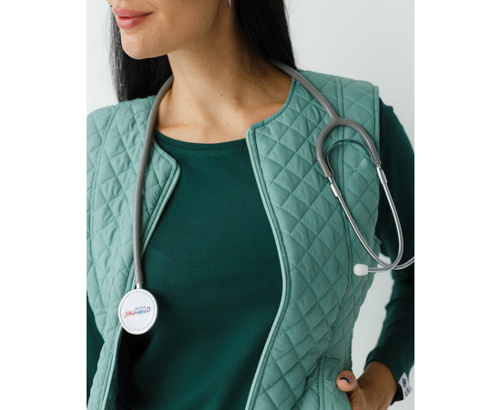 Изображение 5 Медицинская утепленная жилетка женская Женева оливковая р. 40-42, "БЕЛЫЙ ХАЛАТ" 366-327-844, Размер: 40-42, Цвет: оливковый