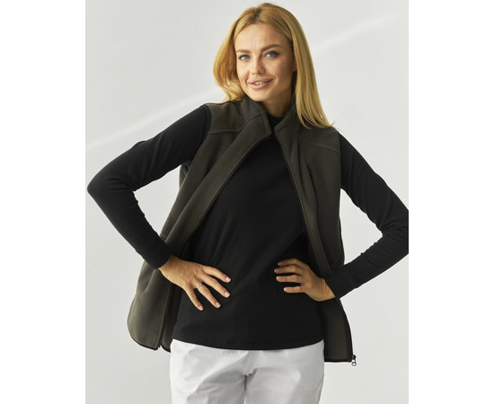 Зображення 6 Медичний флісовий жилет Канада хакі (унісекс) р. 52-54, "БІЛИЙ ХАЛАТ" 368-368-842, Розмір: 52-54, Цвет: хакі