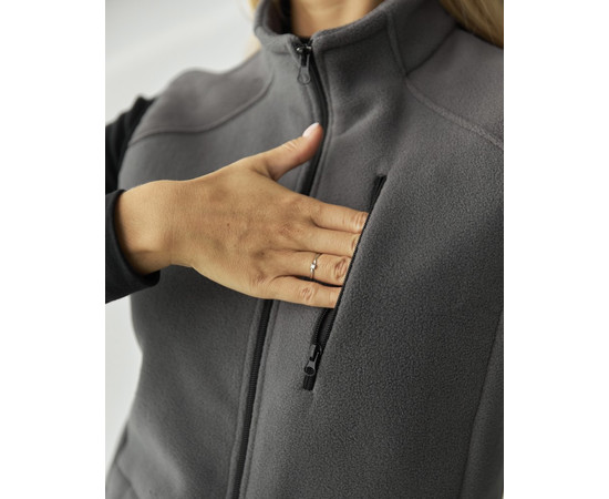 Зображення 7 Медичний флісовий жилет Канада сіра (унісекс) р. 40-42, "БІЛИЙ ХАЛАТ" 366-328-842, Розмір: 40-42, Цвет: сірий