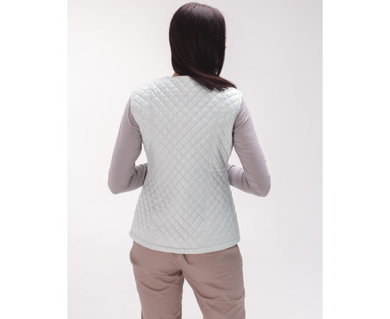 Изображение 2 Медицинская утепленная жилетка женская Женева светло-фисташковая р. 40-42, "БЕЛЫЙ ХАЛАТ" 366-499-844, Размер: 40-42, Цвет: светло-фисташковый