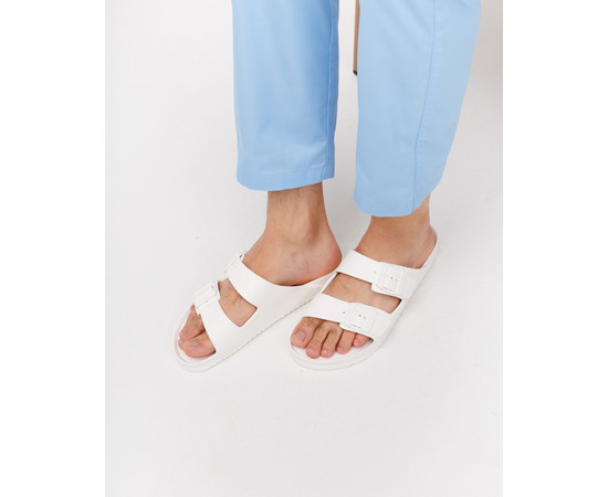 Зображення 3 Взуття медичне шльопанці Coqui Kong білий р. 41, "БІЛИЙ ХАЛАТ" 399-324-867, Розмір: 41, Цвет: білий