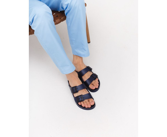 Зображення 3 Взуття медичне шльопанці Coqui Kong темно-синій р. 44, "БІЛИЙ ХАЛАТ" 399-406-867, Розмір: 44, Цвет: синий