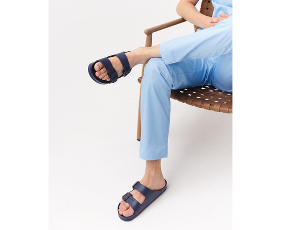 Зображення 4 Взуття медичне шльопанці Coqui Kong темно-синій р. 44, "БІЛИЙ ХАЛАТ" 399-406-867, Розмір: 44, Цвет: синий