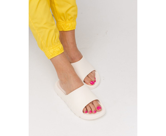 Изображение 4 Обувь медицинская шлепанцы Coqui Lou айвори р. 39, "БЕЛЫЙ ХАЛАТ" 448-423-867, Размер: 39, Цвет: айвори