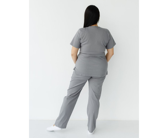 Зображення 2 Жіночий костюм жіночий Ріо сірий +SIZE р. 60, "БІЛИЙ ХАЛАТ" 346-328-704, Розмір: 60, Цвет: сірий