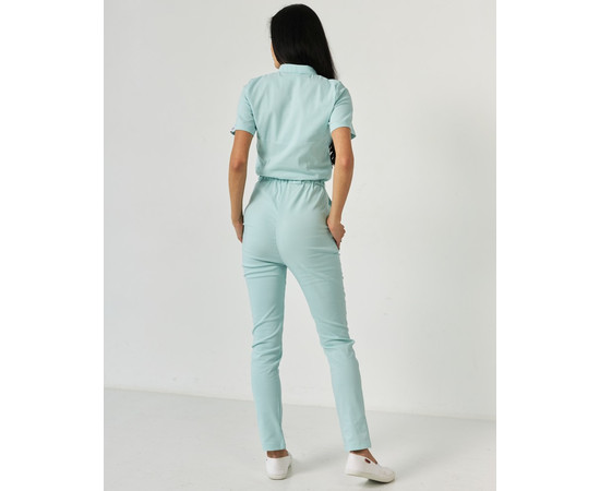 Зображення 2 Медичний комбінезон жіночий Даллас м'ятний р. 46, "БІЛИЙ ХАЛАТ" 127-332-715, Розмір: 46, Цвет: м'ятний