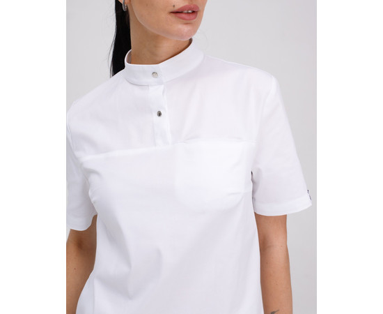 Зображення 4 Жіночий медичний костюм Денвер білий р. 44, "БІЛИЙ ХАЛАТ" 429-324-679, Розмір: 44, Цвет: білий