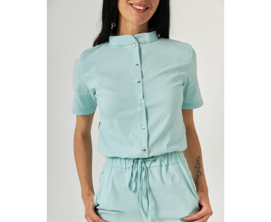 Зображення 4 Медичний комбінезон жіночий Даллас м'ятний р. 44, "БІЛИЙ ХАЛАТ" 127-332-715, Розмір: 44, Цвет: м'ятний