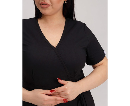 Зображення 4 Жіночий костюм жіночий Ріо чорний +SIZE р. 60, "БІЛИЙ ХАЛАТ" 346-321-704, Розмір: 60, Цвет: чорний