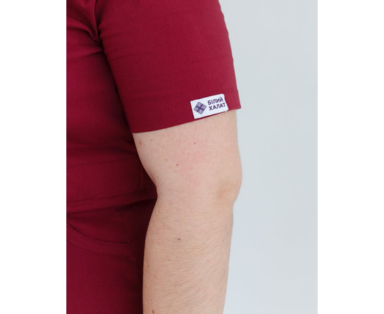 Зображення 5 Жіночий костюм жіночий Ріо марсала +SIZE р. 58, "БІЛИЙ ХАЛАТ" 346-326-704, Розмір: 58, Цвет: марсала