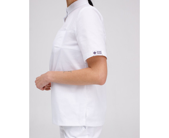 Зображення 5 Жіночий медичний костюм Денвер білий р. 52, "БІЛИЙ ХАЛАТ" 429-324-679, Розмір: 52, Цвет: білий