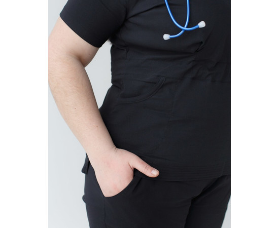 Зображення 6 Жіночий костюм жіночий Ріо чорний +SIZE р. 60, "БІЛИЙ ХАЛАТ" 346-321-704, Розмір: 60, Цвет: чорний