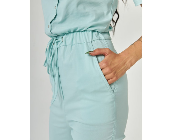 Изображение 6 Медицинский комбинезон женский Даллас мятный р. 42, "БЕЛЫЙ ХАЛАТ" 127-332-715, Размер: 42, Цвет: мятный