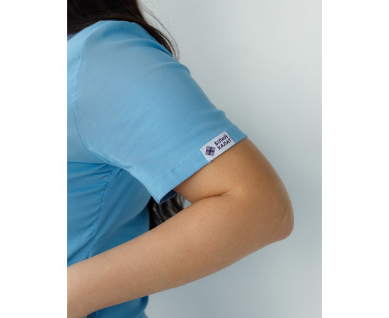 Зображення 6 Жіночий костюм жіночий Ріо блакитний +SIZE р. 60, "БІЛИЙ ХАЛАТ" 346-333-704, Розмір: 60, Цвет: блакитний