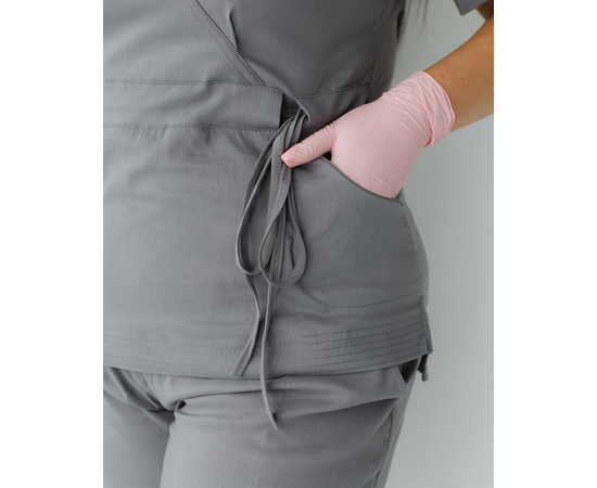 Зображення 6 Жіночий костюм жіночий Ріо сірий +SIZE р. 60, "БІЛИЙ ХАЛАТ" 346-328-704, Розмір: 60, Цвет: сірий