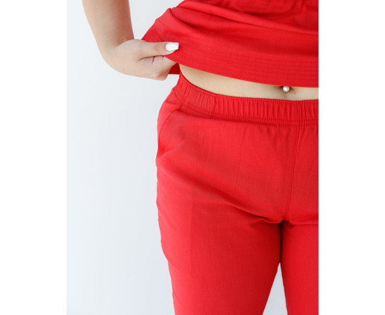 Зображення 7 Жіночий костюм жіночий Ріо червоний +SIZE р. 60, "БІЛИЙ ХАЛАТ" 346-339-704, Розмір: 60, Цвет: червоний