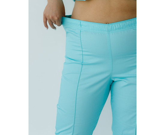 Изображение 8 Медицинский костюм женский Топаз мятный +SIZE р. 58, "БЕЛЫЙ ХАЛАТ" 362-332-705, Размер: 58, Цвет: мятный