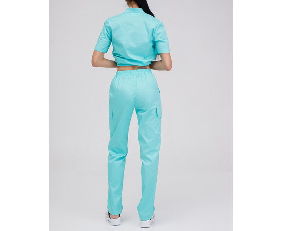 Зображення 8 Жіночий медичний костюм Денвер м'ятний р. 50, "БІЛИЙ ХАЛАТ" 429-332-679, Розмір: 50, Цвет: м'ятний