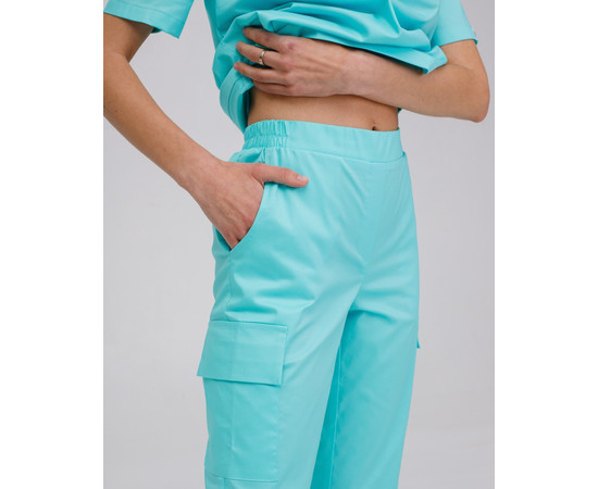 Зображення 9 Жіночий медичний костюм Денвер м'ятний р. 40, "БІЛИЙ ХАЛАТ" 429-332-679, Розмір: 40, Цвет: м'ятний