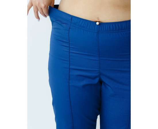 Зображення 9 Жіночий костюм жіночий Топаз синій +SIZE р. 58, "БІЛИЙ ХАЛАТ" 318-322-705, Розмір: 58, Цвет: синий