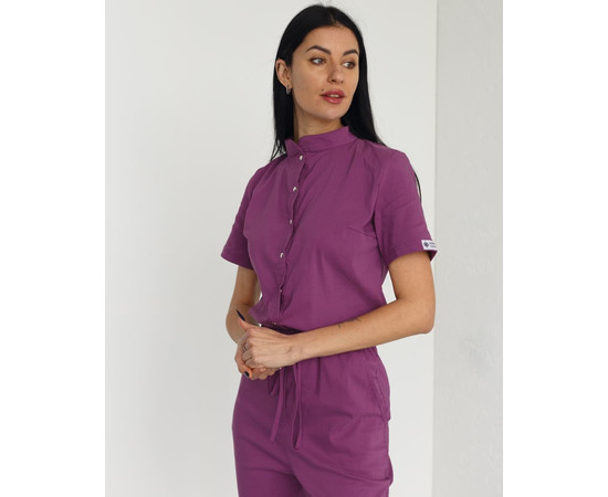 Изображение 3 Медицинский комбинезон женский Даллас светло-фиолетовый р. 46, "БЕЛЫЙ ХАЛАТ" 127-401-715, Размер: 46, Цвет: светло-фиолетовый
