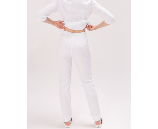 Зображення 7 Медичний костюм жіночий Елізабет білий р. 40, "БІЛИЙ ХАЛАТ" 441-324-679, Розмір: 40, Цвет: білий