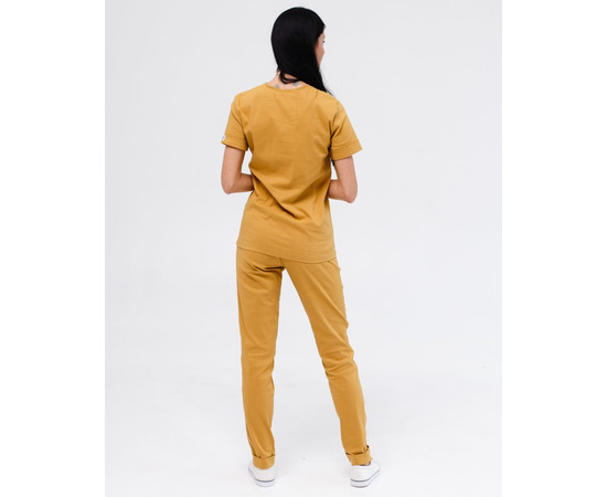 Зображення 2 Жіночий костюм жіночий Марсель гірчичний р. 38, "БІЛИЙ ХАЛАТ" 383-395-708, Розмір: 38, Цвет: гірчичний