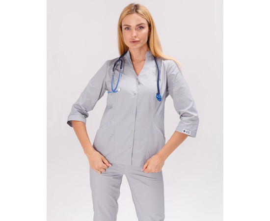 Зображення 4 Жіночий костюм жіночий Елізабет сірий р. 48, "БІЛИЙ ХАЛАТ" 441-328-679, Розмір: 48, Цвет: сірий