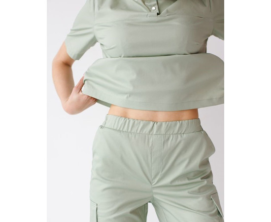 Зображення 4 Медичний жіночий костюм Денвер фісташковий р. 40, "БІЛИЙ ХАЛАТ" 429-396-679, Розмір: 40, Цвет: фісташковий