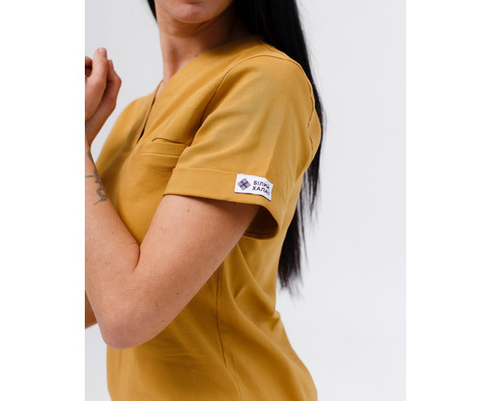 Зображення 5 Жіночий костюм жіночий Марсель гірчичний р. 40, "БІЛИЙ ХАЛАТ" 383-395-708, Розмір: 40, Цвет: гірчичний