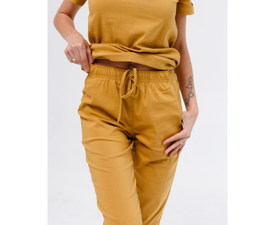 Зображення 6 Жіночий костюм жіночий Марсель гірчичний р. 38, "БІЛИЙ ХАЛАТ" 383-395-708, Розмір: 38, Цвет: гірчичний