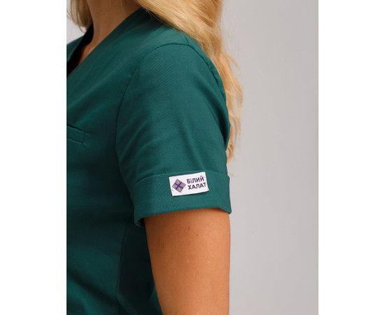 Зображення 6 Жіночий костюм жіночий Марсель зелений р. 38, "БІЛИЙ ХАЛАТ" 383-350-708, Розмір: 38, Цвет: зелений