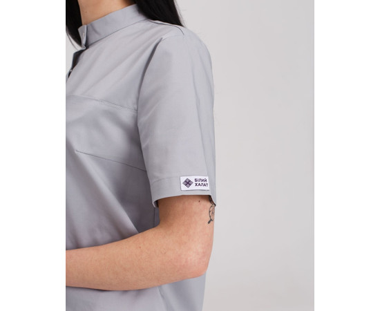 Зображення 6 Жіночий медичний костюм Денвер сірий р. 48, "БІЛИЙ ХАЛАТ" 429-328-679, Розмір: 48, Цвет: сірий