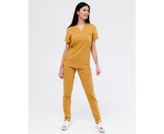 Зображення 7 Жіночий костюм жіночий Марсель гірчичний р. 40, "БІЛИЙ ХАЛАТ" 383-395-708, Розмір: 40, Цвет: гірчичний