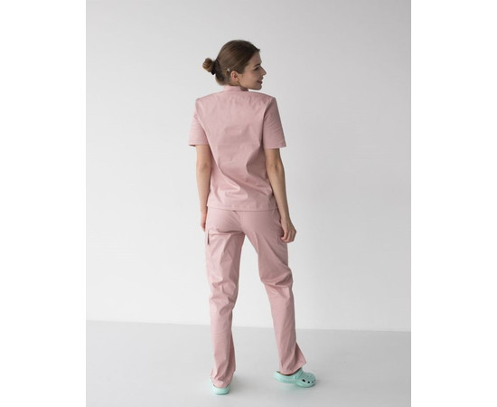 Зображення 2 Медичний жіночий костюм Денвер світло-ліловий р. 52, "БІЛИЙ ХАЛАТ" 429-500-679, Розмір: 52, Цвет: світло-ліловий