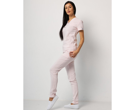 Зображення 8 Жіночий костюм жіночий Марсель пудровий р. 44, "БІЛИЙ ХАЛАТ" 383-374-708, Розмір: 44, Цвет: пудровий